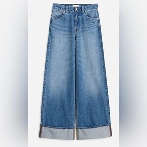 Madewell super wide leg jeans